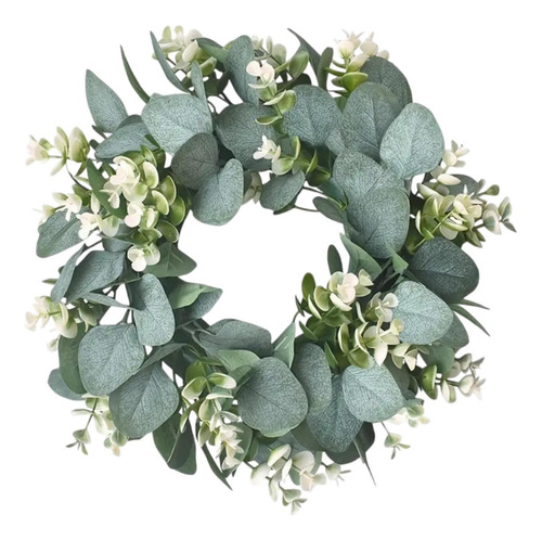 Corona De Flores Artificiales Envoltura Vegetería Guirnalda