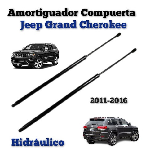 Gato Amortiguador Compuerta Gran Cherokee 2011 2012 2013 15