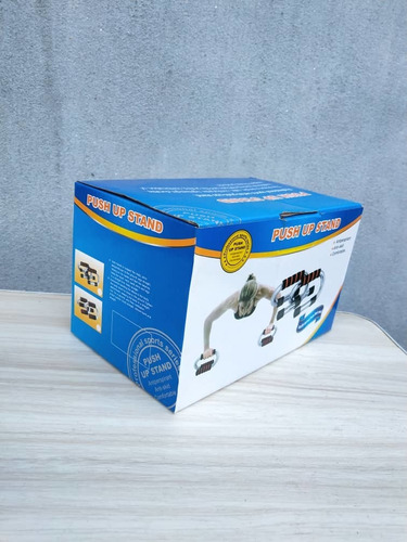 Imagen 4 de 4 de Barra Agarre Push Up Metalico Flexiones De Brazos Unicom Fit