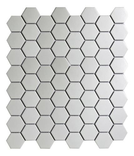 Malla Cerámica Piú Hexa 4x4 Banco 26x30 Cm