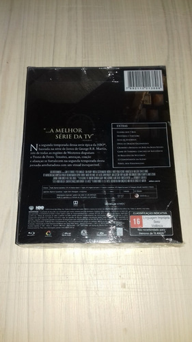 Imagem 2 de 2 de Blu Ray Steelbook Game Of Thrones - 2ª Temporada