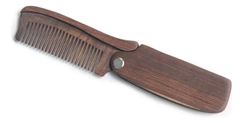 X Peine Plegable De Madera For Barba Uso Diario Con Bálsamos