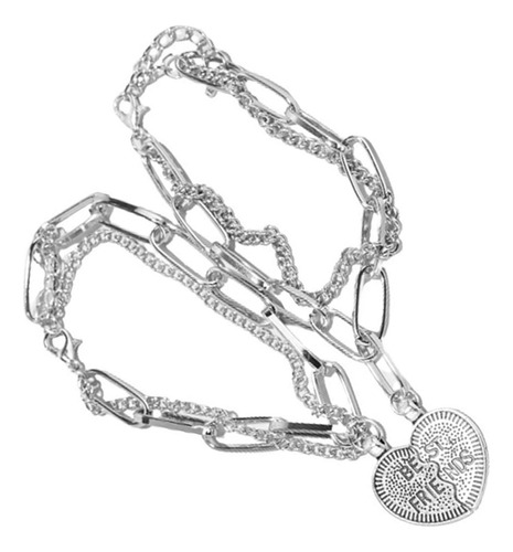 Best Friends Pulsera Corazón Ajustable Cadena Elegante Para