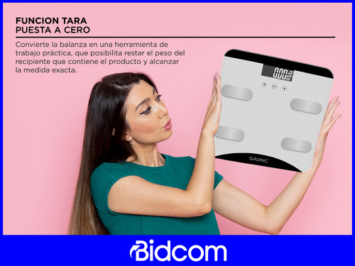 Balanza Para Personas Gadnic Digital Eléctrica Peso Corporal
