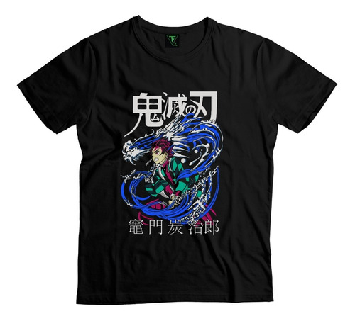 Polera Tanjiro Demon Slayer Varios Diseños Niño Niña Algodón