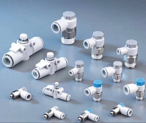 Regulador De Caudal Flujo En Linea Smc Con Escala Arm5sb-06a