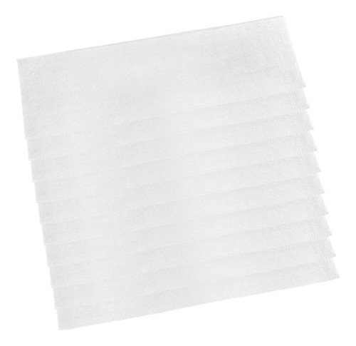 10 Piezas De Almohadillas De Microfibra Para Fregona De