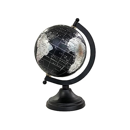 Globo Del Mundo Rely+ De 5 Pulgadas Soporte De Metal Re...