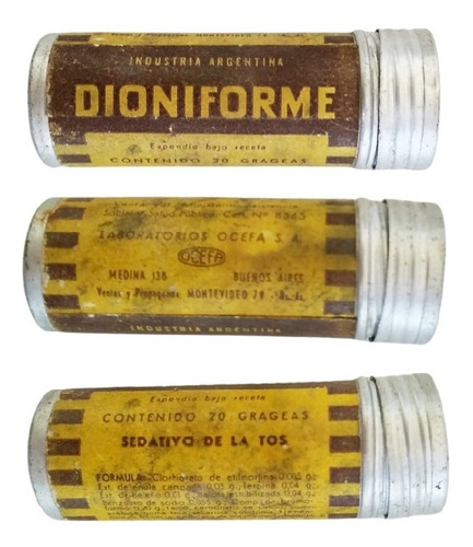 Lata Cajita De Aluminio Pastillero Vintage - Tapa A Rosca (Usado)