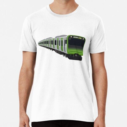 Remera Línea Yamanote - Tren Japonés Serie E235 Algodon Prem