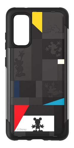 Cubierta Samsung Doble Capa Mickey Mouse Para Galaxy S20 Color Black