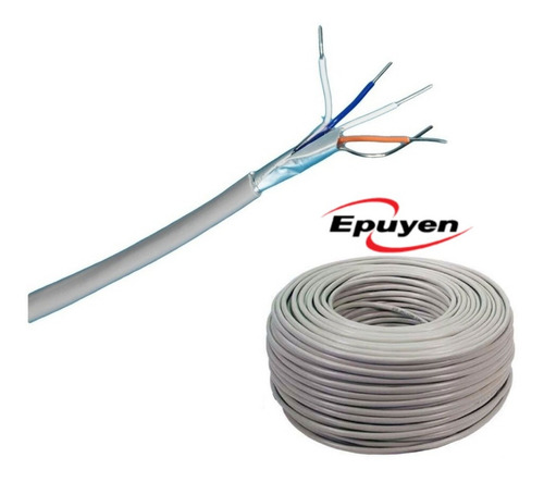 Imagen 1 de 2 de Cable Telefonico / Alarma 2 Pares Iram 755 - Epuyen X 30m