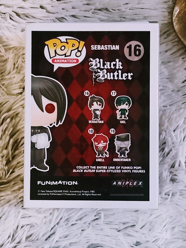 Funko Anime Black Butler. Sebastian - 16
