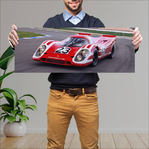 Cuadro 30x80cm Auto 1969 Porsche 917k Auto 56