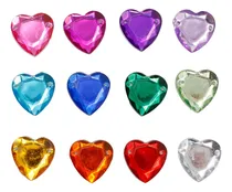 Comprar Gema Corazon 14 Mm  X50 Uni. Ideal Para Joyería Y Bijouterie