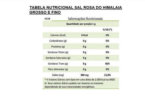 Sal Rosa Do Himalaia Fino Importado Iodado 10 Kg Com Laudo