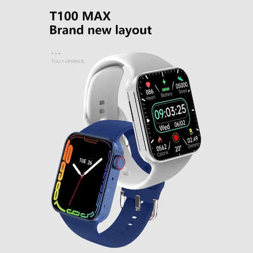 Imagen 2 de 8 de Reloj Inteligente Smart Watch Serie 8 T100 Max Lemfo