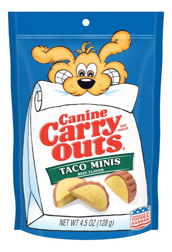 Canine Carry Outs Snack / Golosinas Para Perros