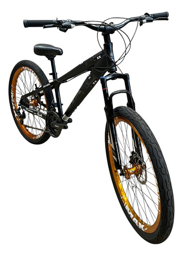 Bicicleta Gta Aro 26 Freeride Freio Disco 21v Câmbio Shimano Cor Preto Tamanho Do Quadro 17