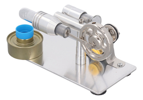 Motor Stirling De Aire Caliente Modelo Led Para Niños, Motor