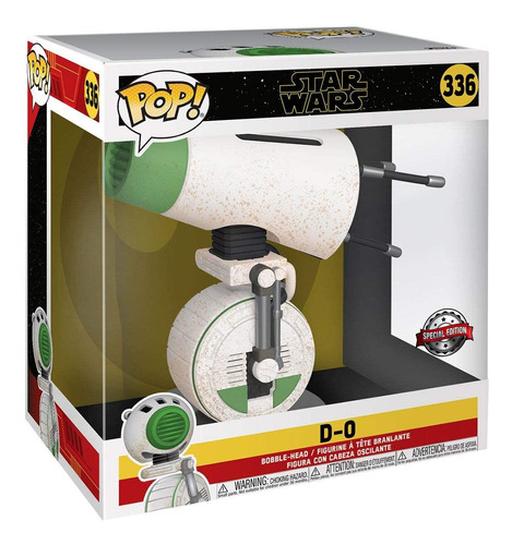 Figura De Vinilo Funko Pop Star Wars D-0 Episode Ix 25 Cm