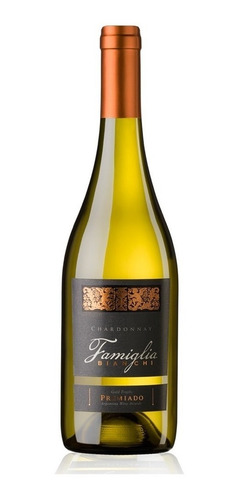 Imagen 1 de 8 de Vino Famiglia Bianchi Chardonnay 750 Ml. Caja 6 Botellas