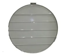 Comprar Rejilla De Ventilación De 40cm Móvil Redonda Gris