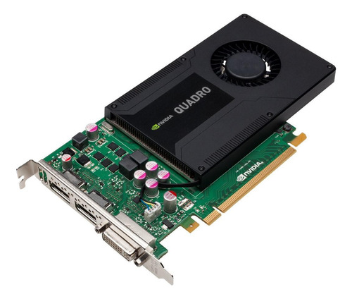 Tarjeta De Video 2gb Gddr5 Nvidia Hp Quadro K2000 Pci-e