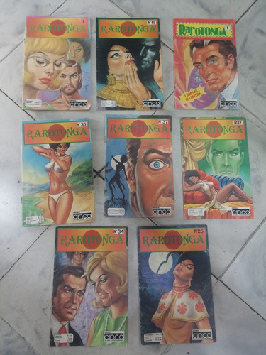 Revista De Comics Antigua De Rarotonga 1982 Precio X C/u