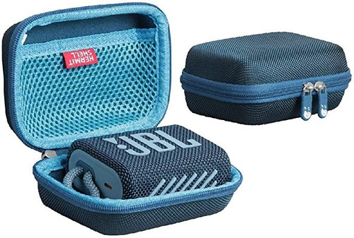 Funda Fuerte De Viaje Para Jbl Go 3 Azul