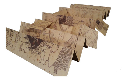 Mapa Del Merodeador Harry Potter Hp Marauders Map Hogwarts