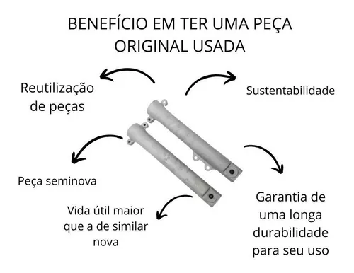 Bengala Lado Direito Strada Cbx 200 Honda