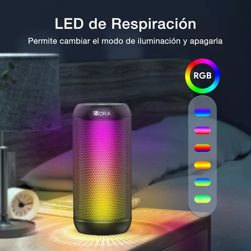 Bocina Portatil Bluetooth 10w Altavoz Inalambrico Recargable