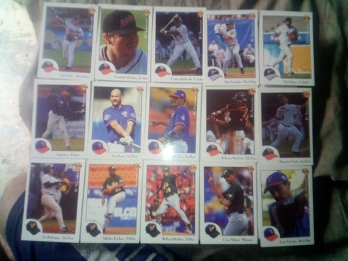 Imagen 3 de 7 de Barajitas De Béisbol Venezolano Line Up (2002-2003)