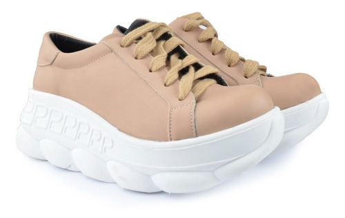 Imagen 3 de 4 de Zapatillas De Cuero De Mujer - Oakland - Ferraro