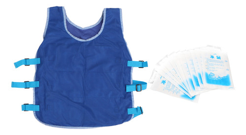 Chaleco De Refrigeración Para Hielo, Ajustable, Duradero, Ch