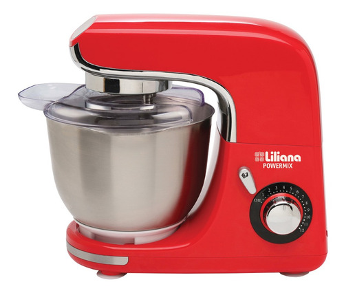 Imagen 2 de 2 de Batidora de pie Liliana Powermix AB91 roja 50 Hz x 60 Hz 220 V - 240 V