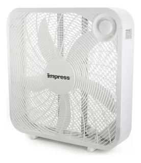 Impress Ventilador Caja Potente 20 Pulgadas 3 Velocidades