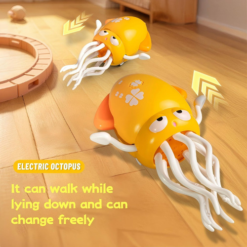 Juguetes Eléctricos Pulpo Y Calamar Bailarines, Dos Modos