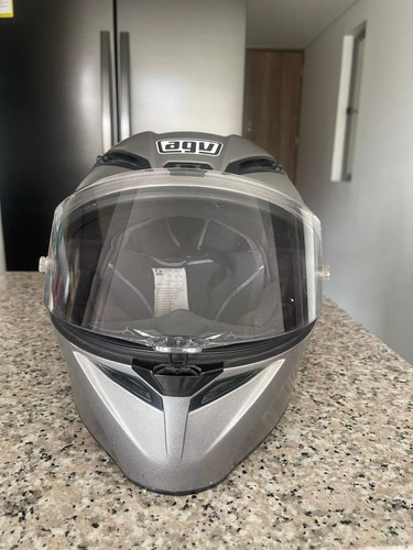 Casco Agv Gt Veloce Talla M Color Gris