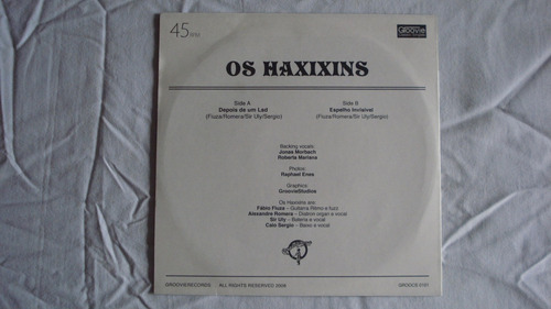 Os Haxixins-compacto-depois De Um Lsd-espelho Invisivel-lp