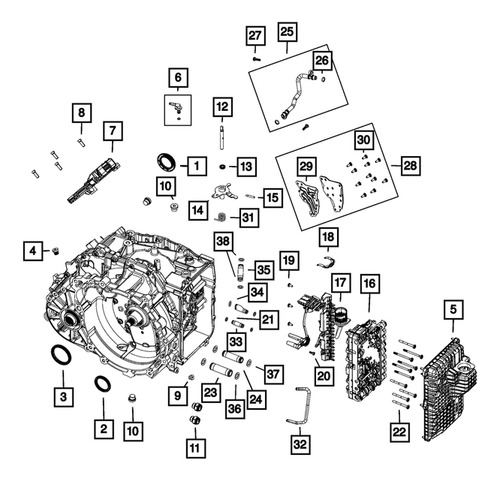 Computadora Control Transmision Cherokee 2.4 2016