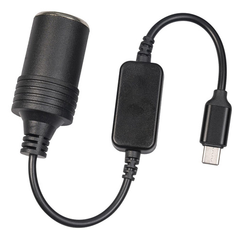 Fwefww Usb C A 12v Encendedor De Cigarrillos De Coche Hembra