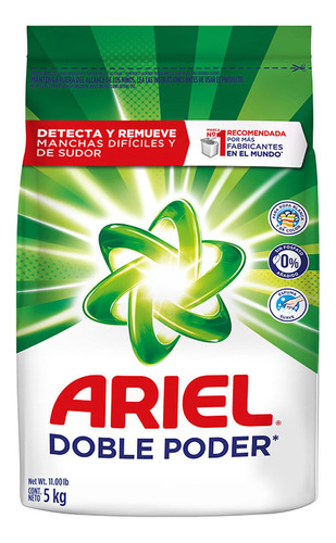 Detergente Ariel 5 Kilos - Kg a $9700