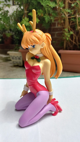 Figura Evangelion - Asuka Langley Navidad Reno Sega S/cja