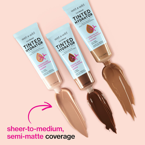 Wet N Wild Bare Acabado Mate Cobertura Transparente A Media