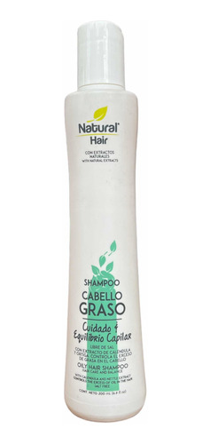 Shampoo Cabello Graso Natural Hair X200