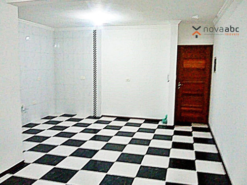 Apartamento Com 3 Dormitórios À Venda, 90 M² Por R$ 350.000 - Vila Curuçá - Santo André/sp - Ap0636