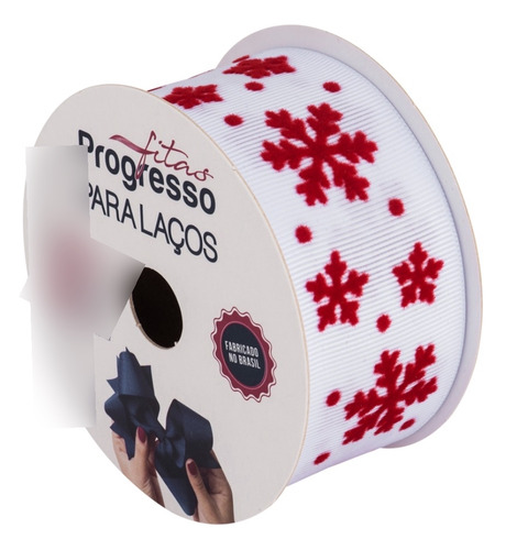 Fita Decorativa Natal Veludo Luxuoso 38mm - Fitas Progresso