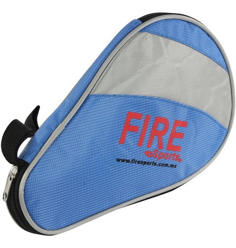 Funda Fire Sports® Para Raqueta De Tenis De Mesa Color Azul Claro